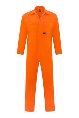 HI VIS HEAVY WEIGHT 100% COTTON DRILL OVERALL