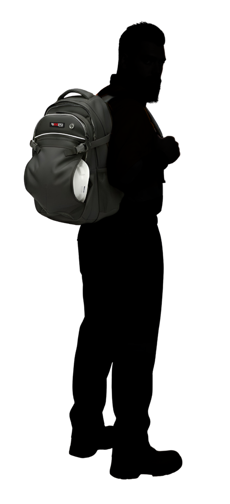 RIGGERS WATER RESISTANT BACKPACK WITH HARD HAT FLAP