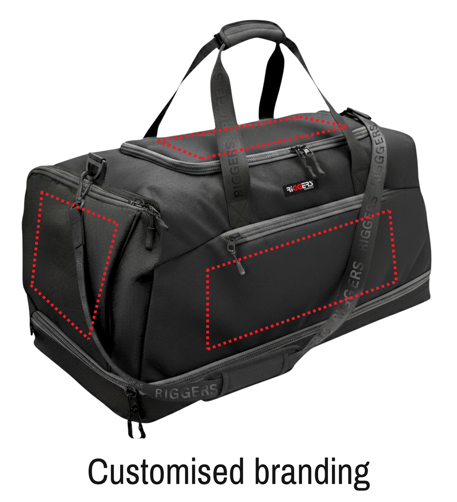 RIGGERS WATER RESISTANT DUFFLE BAG