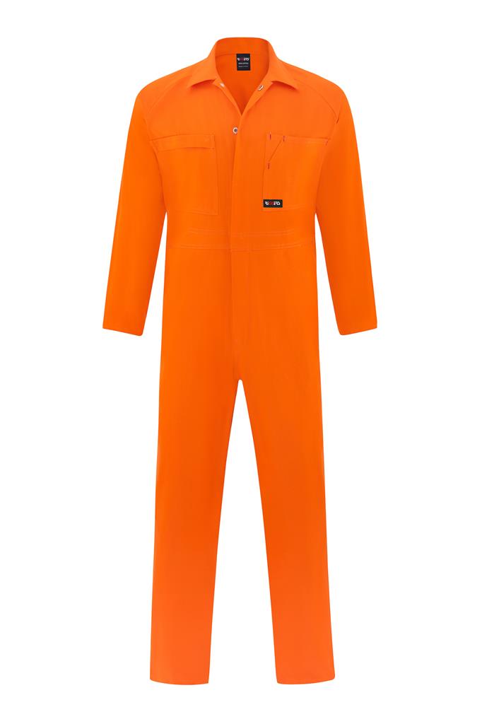 HI VIS HEAVY WEIGHT 100% COTTON DRILL OVERALL
