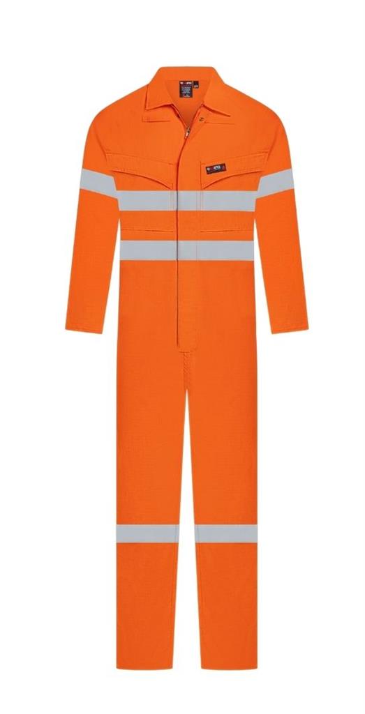 RIGGERS INHERENT FIRE RETARDANT HRC2 OVERALL WITH FR REFLECTIVE