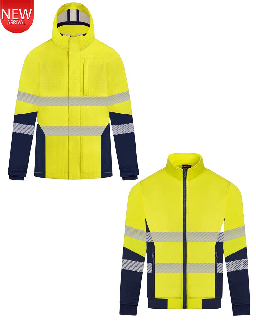 FR INHERENT HRC2 3-IN-1 JACKET WITH REFLECTIVE TWO TONE