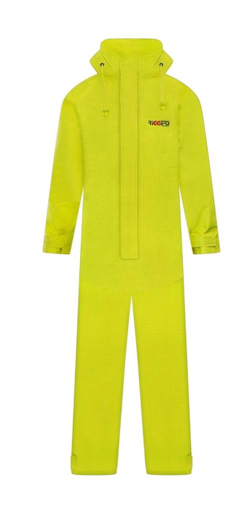 HI VIS RAIN CHEMICAL RESISTANT ANTI STATIC BREATHABLE OVERALL