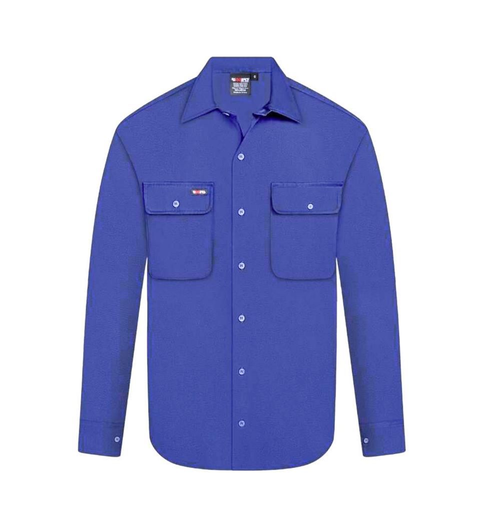 LONG SLEEVE 100% COTTON DRILL SHIRT