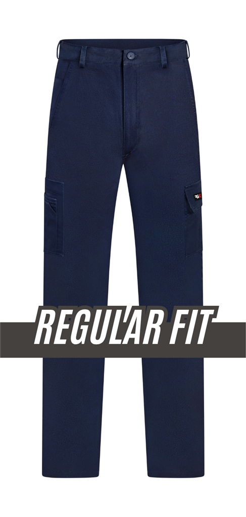 RIGGERS LIGHT WEIGHT 100% COTTON DRILL CARGO TROUSERS WITH CROTCH GUSSET