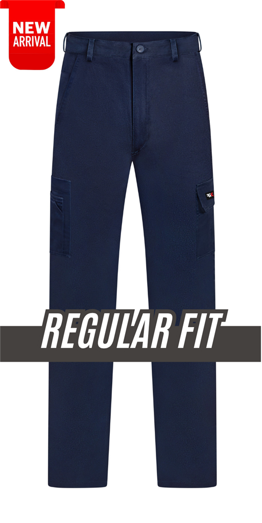 RIGGERS LIGHT WEIGHT 100% COTTON DRILL CARGO TROUSERS WITH CROTCH GUSSET