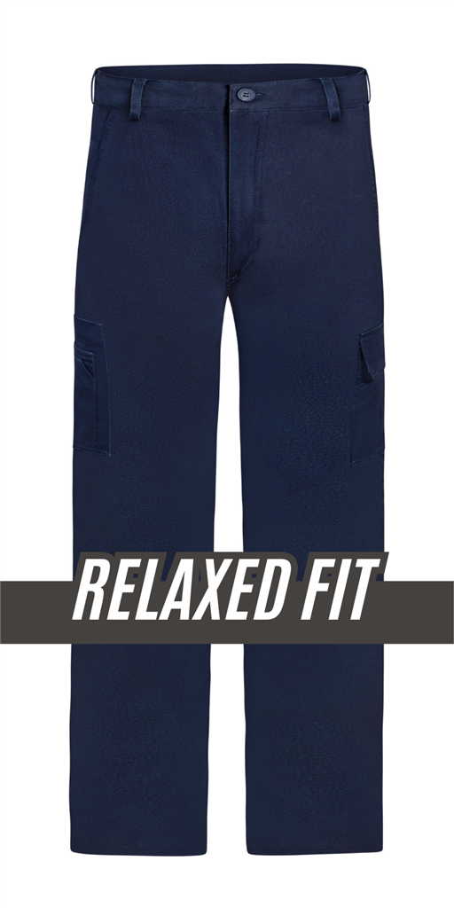 HEAVY WEIGHT 100% COTTON DRILL CARGO TROUSERS