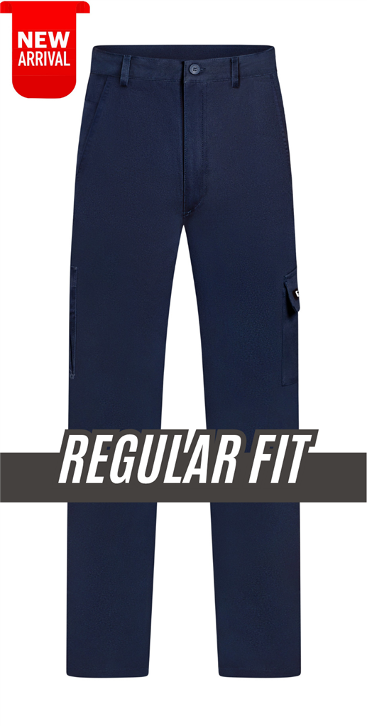 RIGGERS HEAVY WEIGHT 100% COTTON DRILL CARGO TROUSERS WITH CROTCH GUSSET