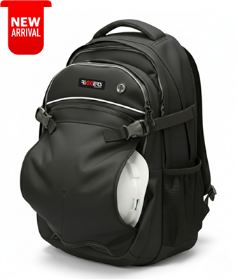 RIGGERS WATER RESISTANT BACKPACK WITH HARD HAT FLAP
