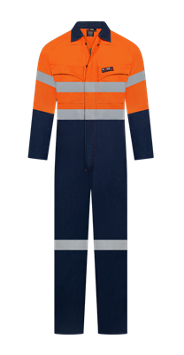 RIGGERS INHERENT FIRE RETARDANT HRC2 OVERALL WITH FR REFLECTIVE TWO TONE