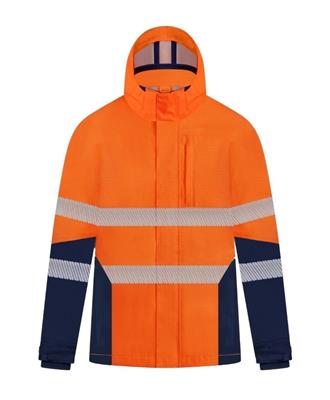 RIGGERS HIVIS FR INHERENT HRC2 REFLECTIVE WATERPROOF JACKET TWO TONE
