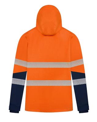RIGGERS HIVIS FR INHERENT HRC2 REFLECTIVE WATERPROOF JACKET TWO TONE