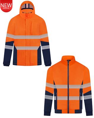 FR INHERENT HRC2 3-IN-1 JACKET WITH REFLECTIVE TWO TONE