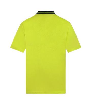 HI VIS SHORT SLEEVE MICROMESH POLO TWO TONE
