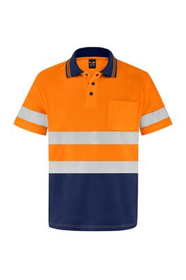 RIGGERS SHORT SLEEVE MICROMESH POLO W/REF + READY RES LOGO