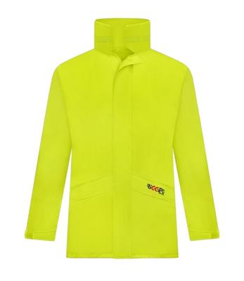 HI VIS RAIN BREATHABLE AND WATERPROOF STORM JACKET