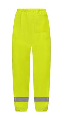 HI VIS RAIN BREATHABLE AND WATERPROOF PANTS WITH REFLECTIVE