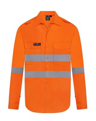 RIGGERS INHERENT FIRE RETARDANT HRC2 SHIRT WITH FR REFLECTIVE