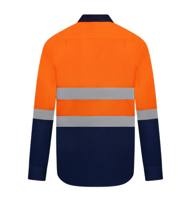 RIGGERS INHERENT FIRE RETARDANT HRC2 SHIRT WITH FR REFLECTIVE TWO TONE
