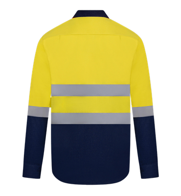 RIGGERS INHERENT FIRE RETARDANT HRC2 SHIRT WITH FR REFLECTIVE TWO TONE