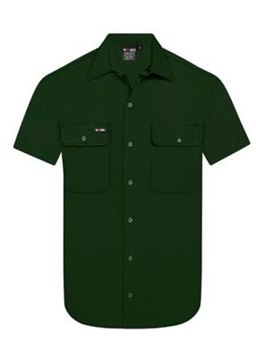 SHORT SLEEVE 100% COTTON DRILL SHIRT