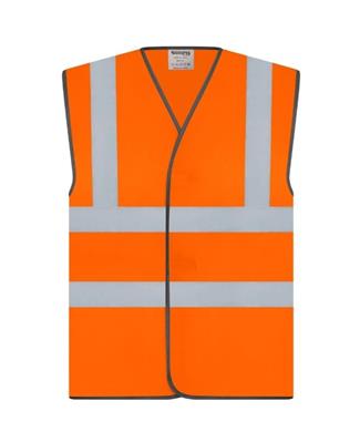 HI VIS SAFETY VEST WITH REFLECTIVE