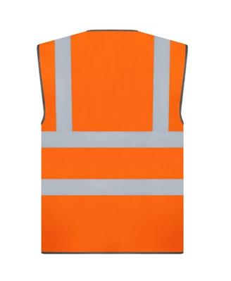 HI VIS SAFETY VEST WITH REFLECTIVE