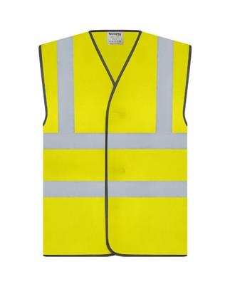 HI VIS SAFETY VEST WITH REFLECTIVE