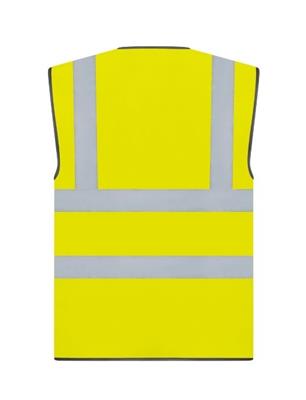 HI VIS SAFETY VEST WITH REFLECTIVE