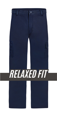 LIGHT WEIGHT 100% COTTON DRILL CARGO TROUSERS