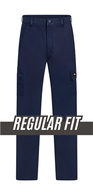 RIGGERS LIGHT WEIGHT 100% COTTON DRILL CARGO TROUSERS WITH CROTCH GUSSET