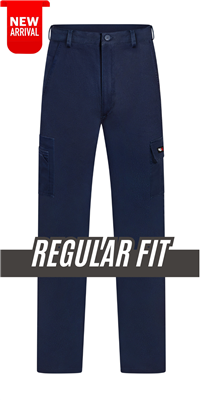 RIGGERS LIGHT WEIGHT 100% COTTON DRILL CARGO TROUSERS WITH CROTCH GUSSET