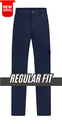 RIGGERS HEAVY WEIGHT 100% COTTON DRILL CARGO TROUSERS WITH CROTCH GUSSET