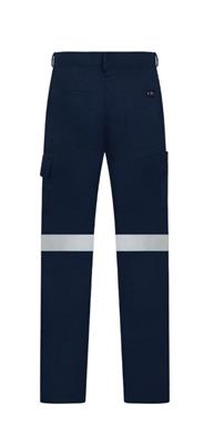 RIGGERS INHERENT FIRE RETARDANT HRC2 CARGO TROUSERS WITH FR REFLECTIVE