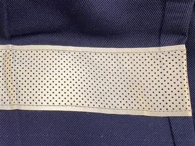 RIGGERS HEAVY WEIGHT 100% COTTON DRILL CARGO TROUSERS WITH PERFORATED REFLECTIVE AND CROTCH GUSSET