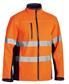 HI VIS SOFT SHELL JACKET WITH REFLECTIVE