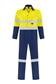 HI VIS HEAVY WEIGHT 100% COTTON DRILL OVERALL WITH REFLECTIVE TWO TONE