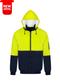 RIGGERS POLYESTER PU COATED FLYING JACKET WITH HOOD TWO TONE
