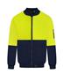 HI VIS POLYESTER PU COATED FLYING JACKET TWO TONE