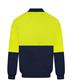 HI VIS POLYESTER PU COATED FLYING JACKET TWO TONE