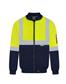 HI VIS POLYESTER PU COATED FLYING JACKET WITH REFLECTIVE TWO TONE