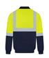 HI VIS POLYESTER PU COATED FLYING JACKET WITH REFLECTIVE TWO TONE