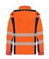 RIGGERS HIVIS SOFT SHELL QUILTED JACKET WITH BIOMOTION REFLECTIVE TAPE TWO TONE