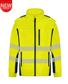 RIGGERS HIVIS SOFT SHELL QUILTED JACKET WITH BIOMOTION REFLECTIVE TAPE TWO TONE