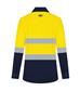 RIGGERS AIRFLEX LADIES LONG SLEEVE CLOSED FRONT COTTON DRILL SHIRT W/ PERFORATED REFLECTIVE TWO TONE