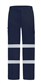 LADIES LIGHT WEIGHT 100% COTTON TROUSERS WITH DOUBLE REFLECTIVE