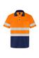HI VIS SHORT SLEEVE MICROMESH POLO WITH REFLECTIVE TWO TONE