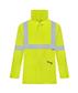 HI VIS RAIN BREATHABLE AND WATERPROOF STORM JACKET WITH REFLECTIVE