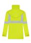 HI VIS RAIN BREATHABLE AND WATERPROOF STORM JACKET WITH REFLECTIVE