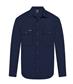 LONG SLEEVE SNAP BUTTON 100% COTTON DRILL SHIRT